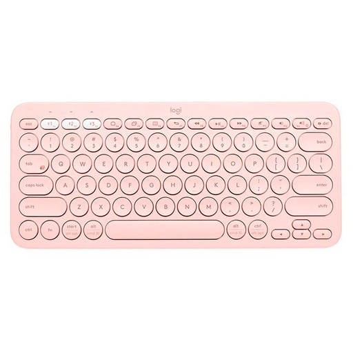 [920-009594] Teclado Inalámbrico Logitech K380 Rosado Español