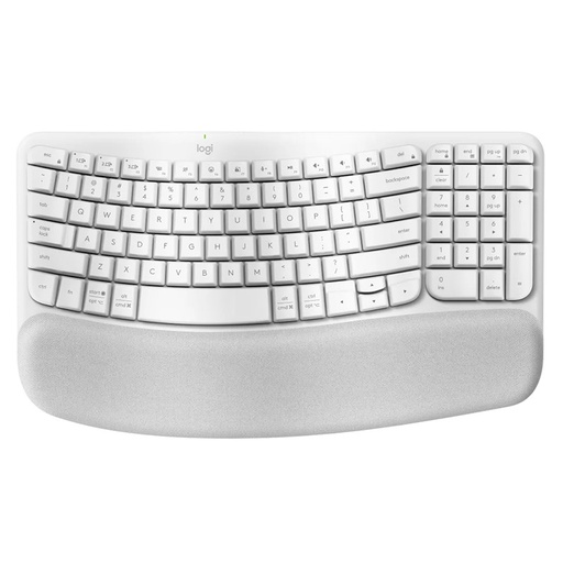[920-012279] Teclado Inalámbrico Logitech Wave Keys Blanco Español