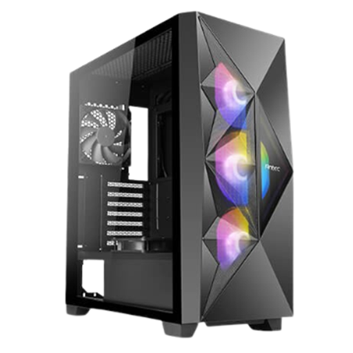 [0-761345-80081-5] Case Gaming Antec DF800 FLUX Media Torre Vidrio Templado ATX Negro