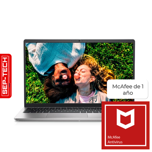 [P9DVJ] Laptop Dell Inspiron 3520 15.6" i3-1215U 8GB RAM 512GB SSD Gris Claro W11 Home 1 Año de Garantía en Centro de Servicio Teclado Español