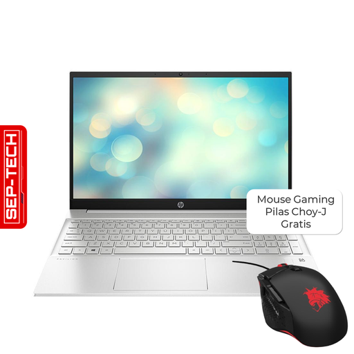 [7P418AV-TSSLi716G1TFHDW11BL] Laptop HP Pavilion 15.6" i7-1355U 16GB RAM 1TB SSD W11 Home Plateado Pantalla Táctil Teclado en Ingles