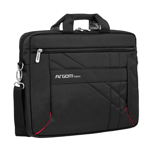 [ARG-BG-6782] Maletín para Notebook Argom Florencia 15.6" Anti-Impacto Negro