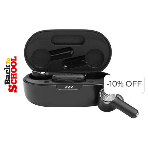 [JBLQUANTUMTWSBLKAM] Audífonos Bluetooth JBL Quantum TWS in-ear con Micrófono Negro