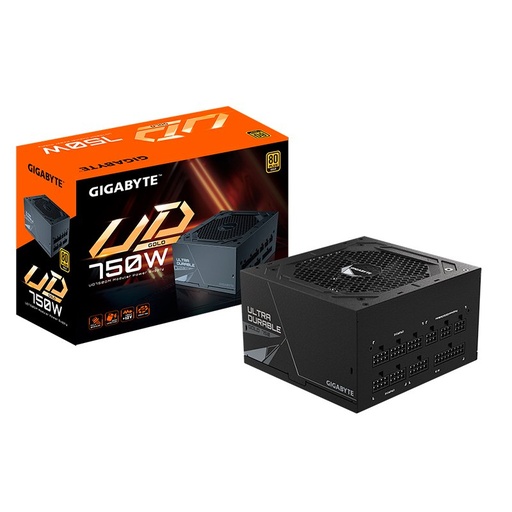 [GP-UD750GM] Fuente de Poder 750W Gigabyte UD750GM 80-PLUS GOLD Modular