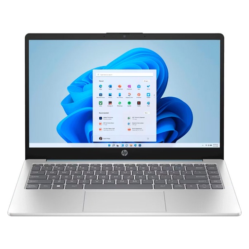 [7Y472LA#ABM] Laptop HP 14-em0001la 14" AMD Ryzen 3 7320U 8GB RAM 256GB SSD Gris Claro W11 Home Teclado Español
