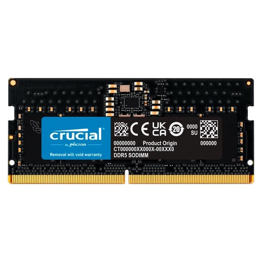 [CT8G52C42S5] Memoria DDR5 SODIMM 8GB Crucial 5200Mhz CL42