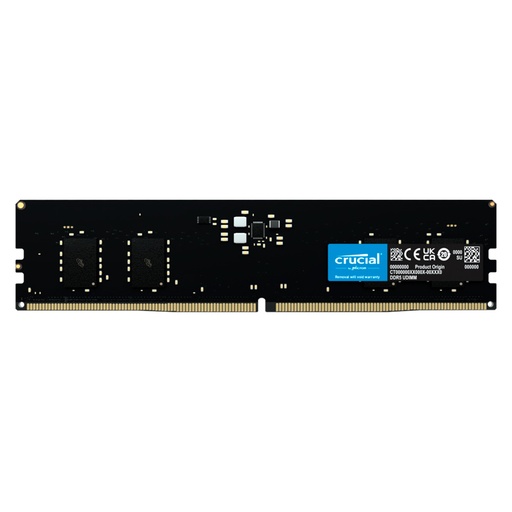 [CT8G48C40U5] Memoria DDR5 UDIMM 8GB Crucial 4800Mhz CL40