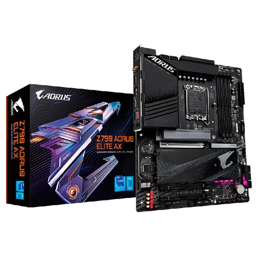 [Z790 AORUS ELITE AX] Motherboard Gigabyte Z790 Aorus Elite AX LGA1700 14th, 13th & 12th Gen 4xDDR5 ATX