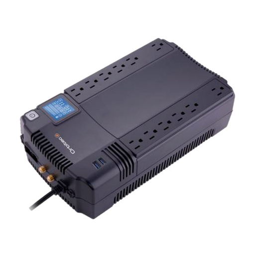 [TU-8012LCD] UPS 800VA Orbitec TU-8012LCD 480W 12 Tomas Nema