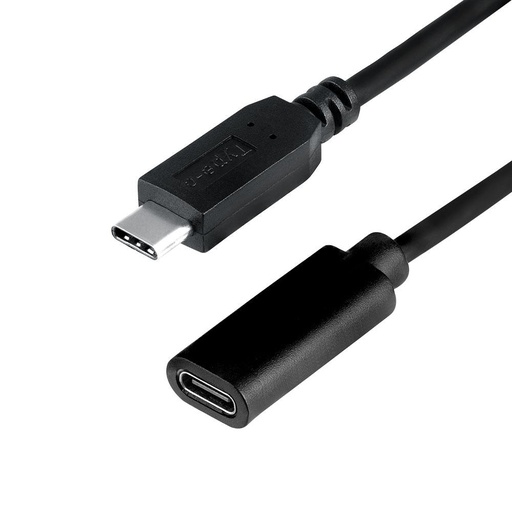 [ARG-CB-0064] Cable USB-C Argom Extensión ARG-CB-0064 1.8 Metros Macho-Hembra Negro