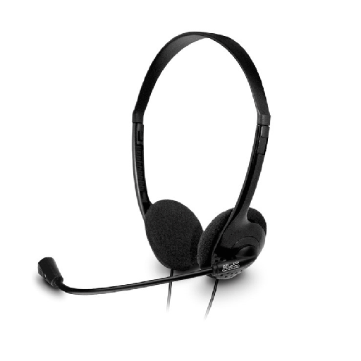 [KSH-290BK] Audifonos Klip Xtreme USB tipo Headset KSH-290BK Micrófono Negro