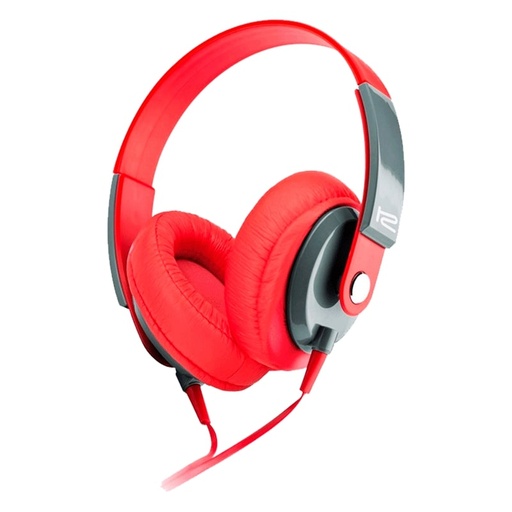 [KHS-550RD] Audifonos tipo Headset Klip Xtreme Obsession 3.5mm con Micrófono Rojo
