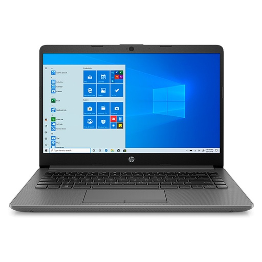 [29B14LA#ABM] Laptop HP 14-cf2062la 14" i3-10110U 4GB RAM 256GB SSD Gris W10 Home Teclado Español