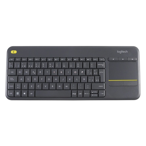 [920-007123] Teclado Inalámbrico Logitech Touchpad K400-PLUS USB Negro Español