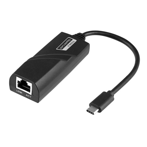 [ARG-CB-0062] Adaptador USB-C a RJ45 Argom ARG-CB-0062 Macho-Hembra 10/100/1000Mbps