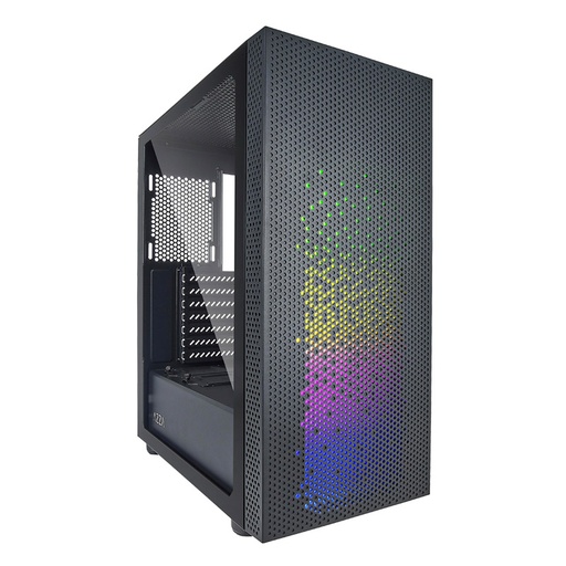 [CSAZ-340F] Case Gaming AZZA Celesta 340F Media Torre Vidrio Templado Gris ATX (Sin Fuente)