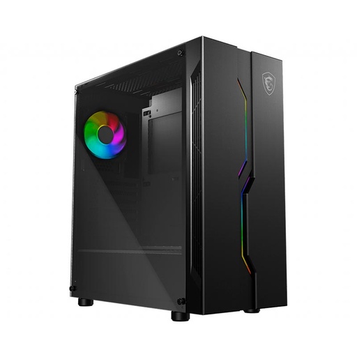 [MAG VAMPIRIC 010] Case Gaming MSI MAG VAMPIRIC 010 Negro Media Torre Vidrio Templado ATX (Sin Fuente)