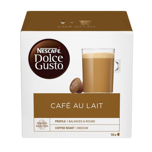 [12486727] Cápsulas Nescafé Dolce Gusto Au Lait