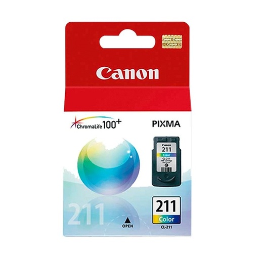 [2976B017AA] Cartucho de Tinta Canon CL-211 Color FINE