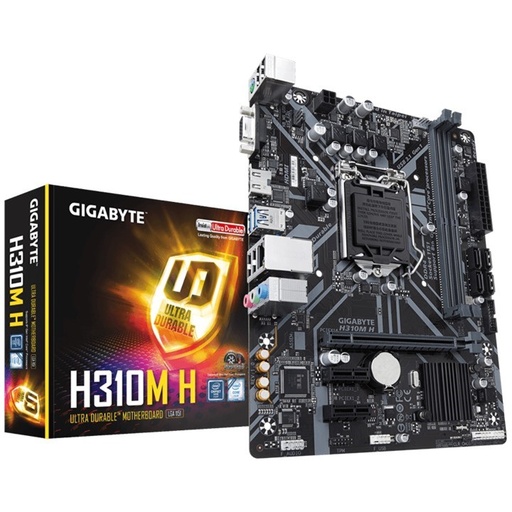 [GA-H310M-H] Motherboard Gigabyte H310M-H Socket LGA1151 9th y 8th Gen 2xDDR4 Micro-ATX