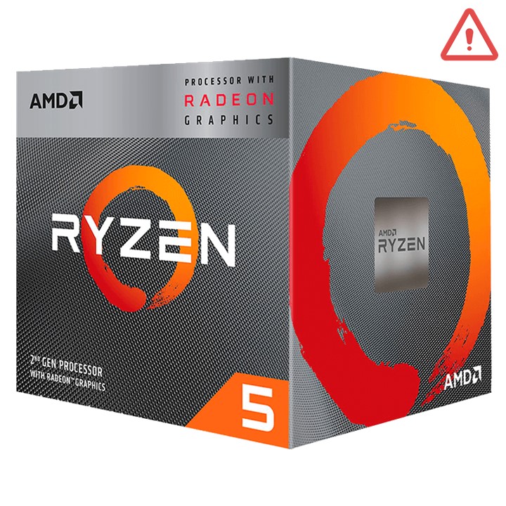 Procesador AMD Ryzen 5 3400G 3.7GHz (Venta con Board) Softec