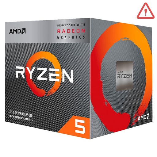 [YD3400C5FHBOX] Procesador AMD Ryzen 5 3400G 3.7GHz (Venta con Board)
