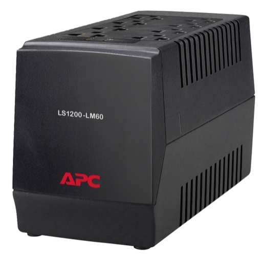 [LS1200-LM60] Regulador de voltaje APC 1.200VA, 8 Salidas